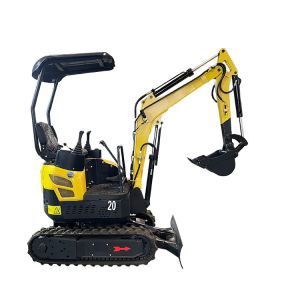 Buy cheap Durable Mini Backhoe Excavator 2.5Km/H - 4.4Km/H Mini Digger 2 Ton from wholesalers