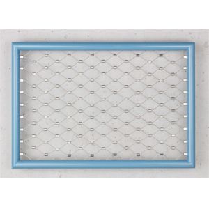 Buy cheap Ss316 60mm Hole Mesh Balustrade Panels 720mm Height from wholesalers