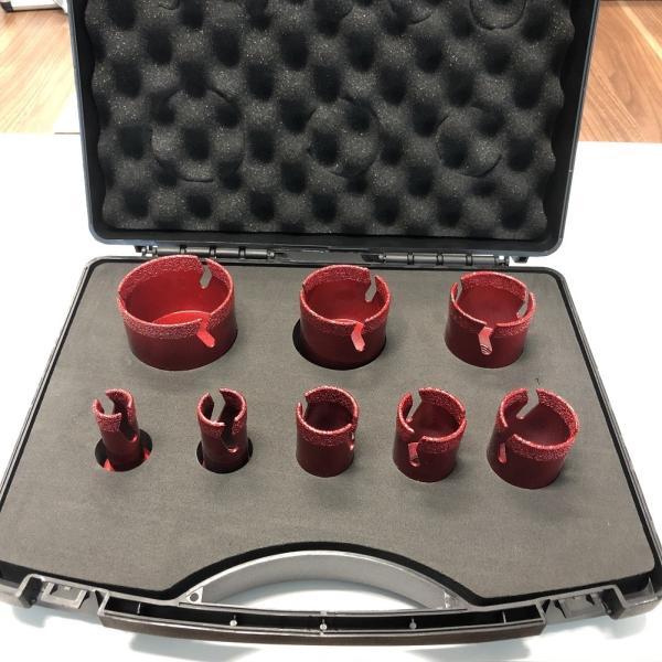 Quality 5/8" 20mm Stone Tile Core Drill Bits  Firmly Welded With Aluminum Box for sale