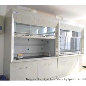 Buy cheap School / Hospital Lab Fume Hood 2.35m Height Epoxy Coated Surface from wholesalers