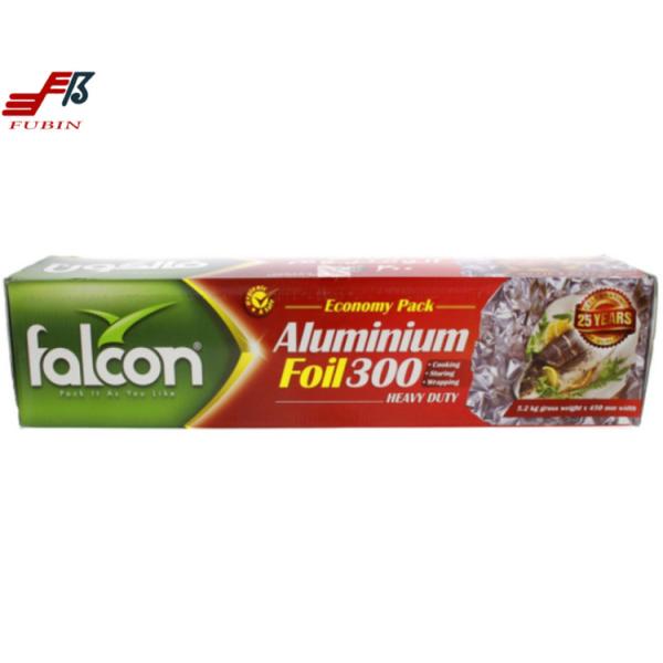 Quality 450mm*150m Heavy Duty Aluminium Foil For Heating Grilling for sale