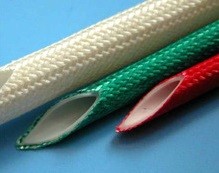 Buy cheap High Temp Wire Insulation Sleeve , Fiberglass Sleeving For Wires from wholesalers