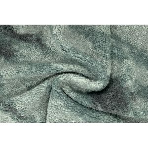 Buy cheap Jacquard Faux Sherpa Fabric Check Polyester Fur Patterned 460gsm product