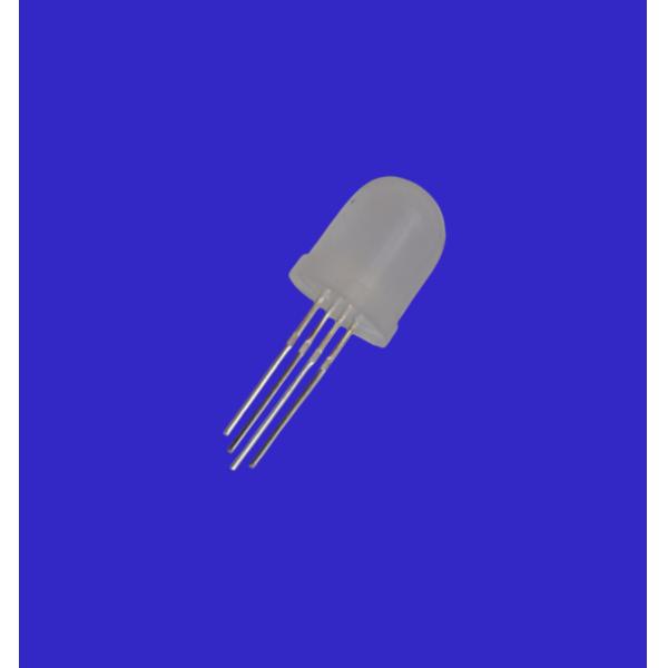 Buy cheap 12V 10mm Addressable LED Diode R G B Dream Color Diffused Lens 3-In-1 WS2812B Short Pins Pixel LED Diode from wholesalers