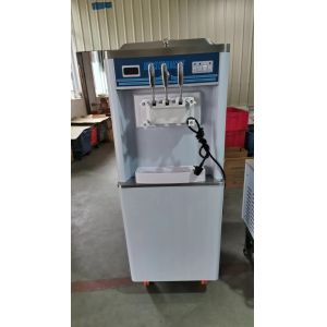 Buy cheap Production Soft Ice Cream Machine with R404A Refrigerant 2x5.8L Hopper and Pre cooling Capability from wholesalers