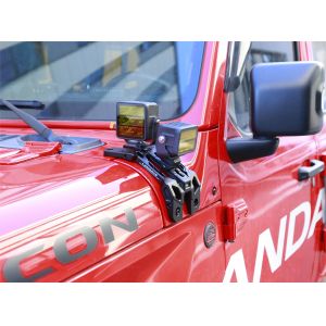 Buy cheap JEEP 2021- Wrangler Light Mounting Brackets CNC machined with Durable Aluminum Alloy from wholesalers