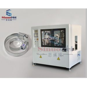 Buy cheap British Type Hose Clips Hose Clamps Machine Hydraulic Pipe Clamp Pressing Machine from wholesalers