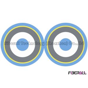 Buy cheap 2 Core Indoor Fiber Optic Cable With Single Armour Floor Connection Anti Corrosion from wholesalers