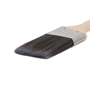 Tapered brush,angled paint brush,professional paint brush with synthetic