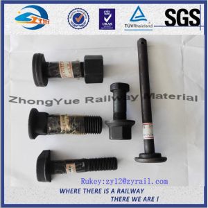Buy cheap High Tensile Strength DHG Black Oxide Railway Bolt And Nuts Grade 8.8 from wholesalers