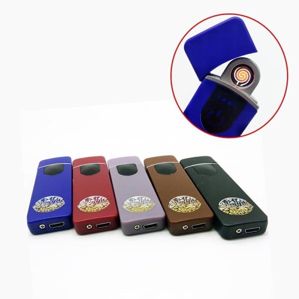 Customization Elegant And Durable USB Flameless Fire Lighter With Plastic