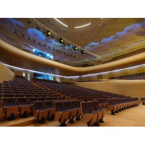 Buy cheap Fabric Auditorium Lecture Hall Seating Chairs Furniture With Tablet Foldable from wholesalers
