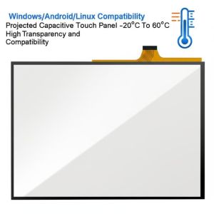 Buy cheap Windows/Android/Linux Compatibility Projected Capacitive Touch Panel -20°C To 60°C with High Transparency and Compatibility from wholesalers