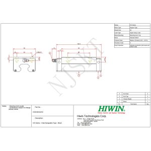 Buy cheap HIWIN HGH30HA Linear Guideway Linear Motion For Welding Machines from wholesalers