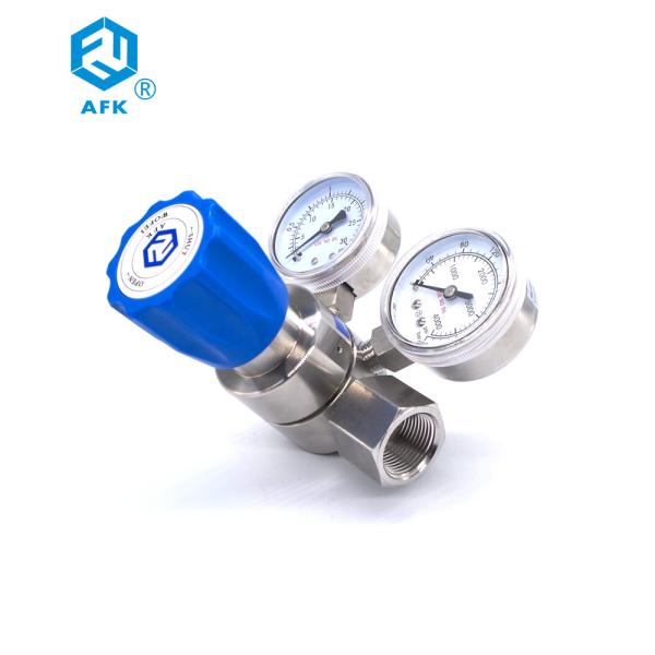 Buy cheap Low - Flow Hydrogen Gas Regulator CE Certification Panel Mountable 0.08 Cv from wholesalers