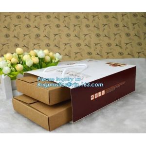 China Bread Art Packing Kraft Paper Bag,Food Grade disposable Paper Bag With Logo Print,Beautiful printing Food grade package on sale