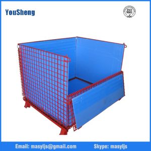 Buy cheap powder coated stackable wire mesh storage container from wholesalers