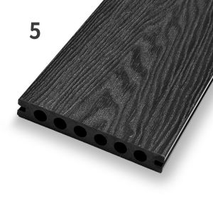 Buy cheap Wood Plastic Composite Garden Decking Boards moisture resistant decking panel from wholesalers