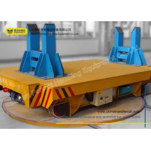 Buy cheap 1t Heavy Load Electric Handling Bogie Turntable On Rail For Factories from wholesalers