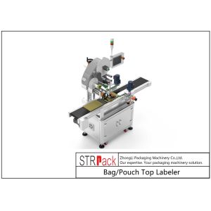 Buy cheap Servo Control System Bag / Pouch Top Labeler Self Adhesive Sticker from wholesalers