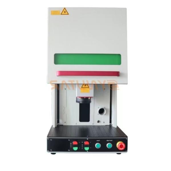 Buy cheap Precision Fiber Laser Marking Machine for Small Details 20W-100W Laser Power Air Cooling System from wholesalers