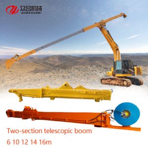 Deeper digging depth telescopic excavator long reach boom excavator telescopic