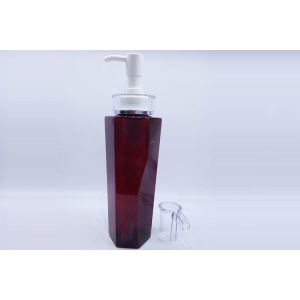 Buy cheap Irregular Square 400ml Plastic Cosmetic Bottles With Lotion Pump from wholesalers