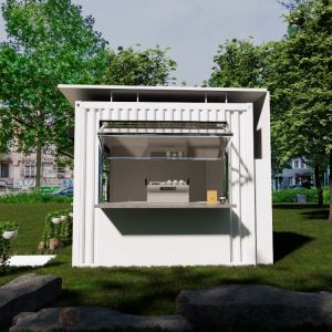 Detachable Container House with Fireproof EPS Sandwich Panel and Customizable