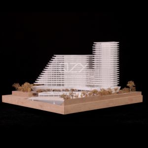 Buy cheap 1:100 Monte Carlo Hotel Wooden Architectural Model from wholesalers