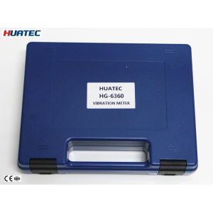 Accuracy Digital Vibration Meter , Portable Vibration Analyzer HG6360