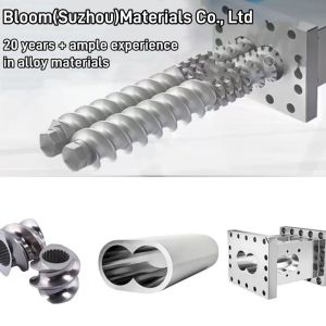 Buy cheap High Precision Twin Screw Elements for Polymer Compounding in Plastic Industry Parallel Twin Screw Extruders from wholesalers