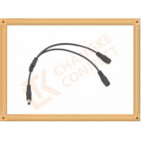 Buy cheap OEM / ODM DC12V custom power cables Male To Female 1 To 2 Y Type product