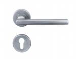 Buy cheap European Stainless Steel Lever Door Handle With Escutcheon Plate from wholesalers
