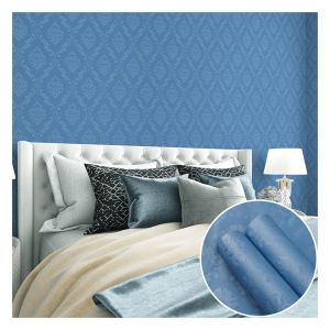 Customizable Grey Embossed Wallpaper 3D Embossed Peel And Stick Wallpaper