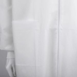 SMS nonwoven visitor gown disposable lab coat lab gown