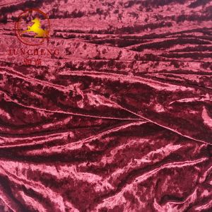 Buy cheap china factory weft knitted velvet/velour/crush velvet for garment and chair cover from wholesalers