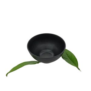 Buy cheap Camping Melamine Round Bowl / Black Bowl 5'' Tasteless Durable from wholesalers