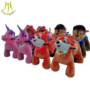 Buy cheap Hansel plush motorized animals ride on animal for shopping mall from wholesalers