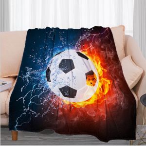 Digital Printing Polar Fleece Blanket With High Warm Retention