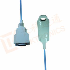 DOLPHIN Spo2 Probe Sensor 14 Pin Reusable SpO2 Sensor Adult Finger Clip