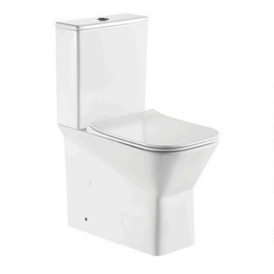 Buy cheap New Tornado Flushing Ceramic Two Piece Toilet Luxury Wash-down Sanitary ware Toilet from wholesalers