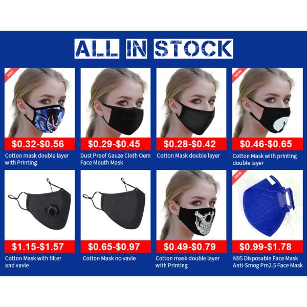 Light Disposable Safety Dust Proof Gauze Cloth Oem Face Mouth Mask Cheap Price