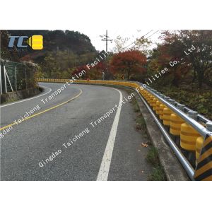 High Security Rolling Guardrail Barrier Impact Resistance Eco Friendly