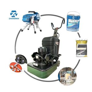 Buy cheap Efficient 18.5KW Concrete Grinder And Polisher 920mm Grinding Width product