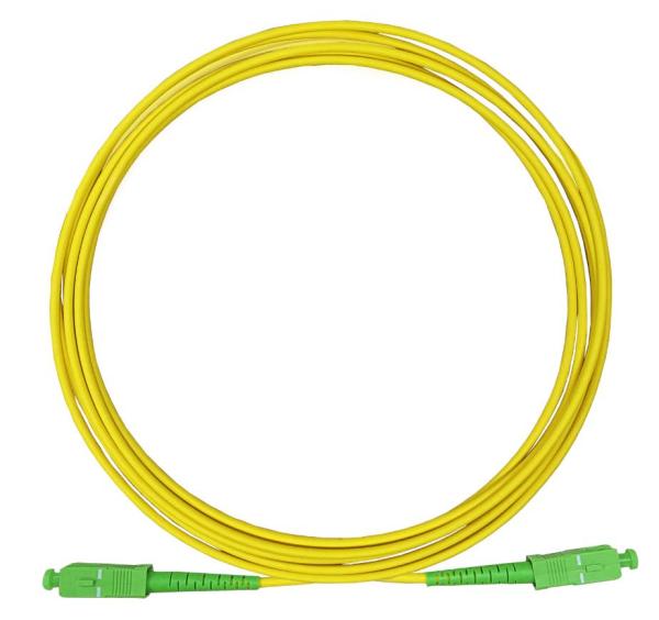 Quality SC/APC-SC/APC Simplex Patch cord LSZH/PVC UPC and APC for sale