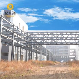 Weather Tight Metal Shed Buildings Steel Structure Q235B Q355B With Sandwich