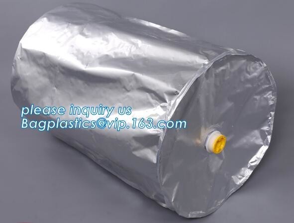 Aluminium Foil Liquid Protective Lining Bag With Valve, Barrels Bucket Pail Drum