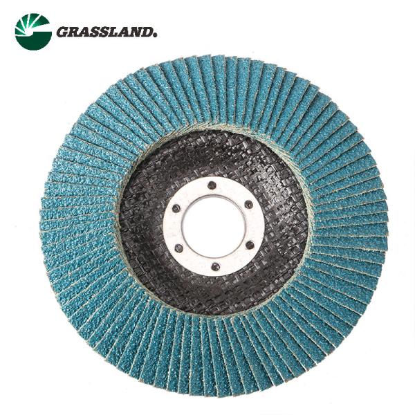 Quality 115mm 60 Grit Zirconium Angle Grinder Sanding Flap Disc for sale