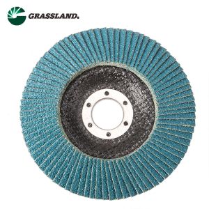 Buy cheap 115mm 60 Grit Zirconium Angle Grinder Sanding Flap Disc from wholesalers