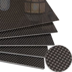 Buy cheap Plain Glossy Matte Carbon Fiber Plate Sheet High Strength Carbon Board Lightweight Carbon Fiber Panel from wholesalers
